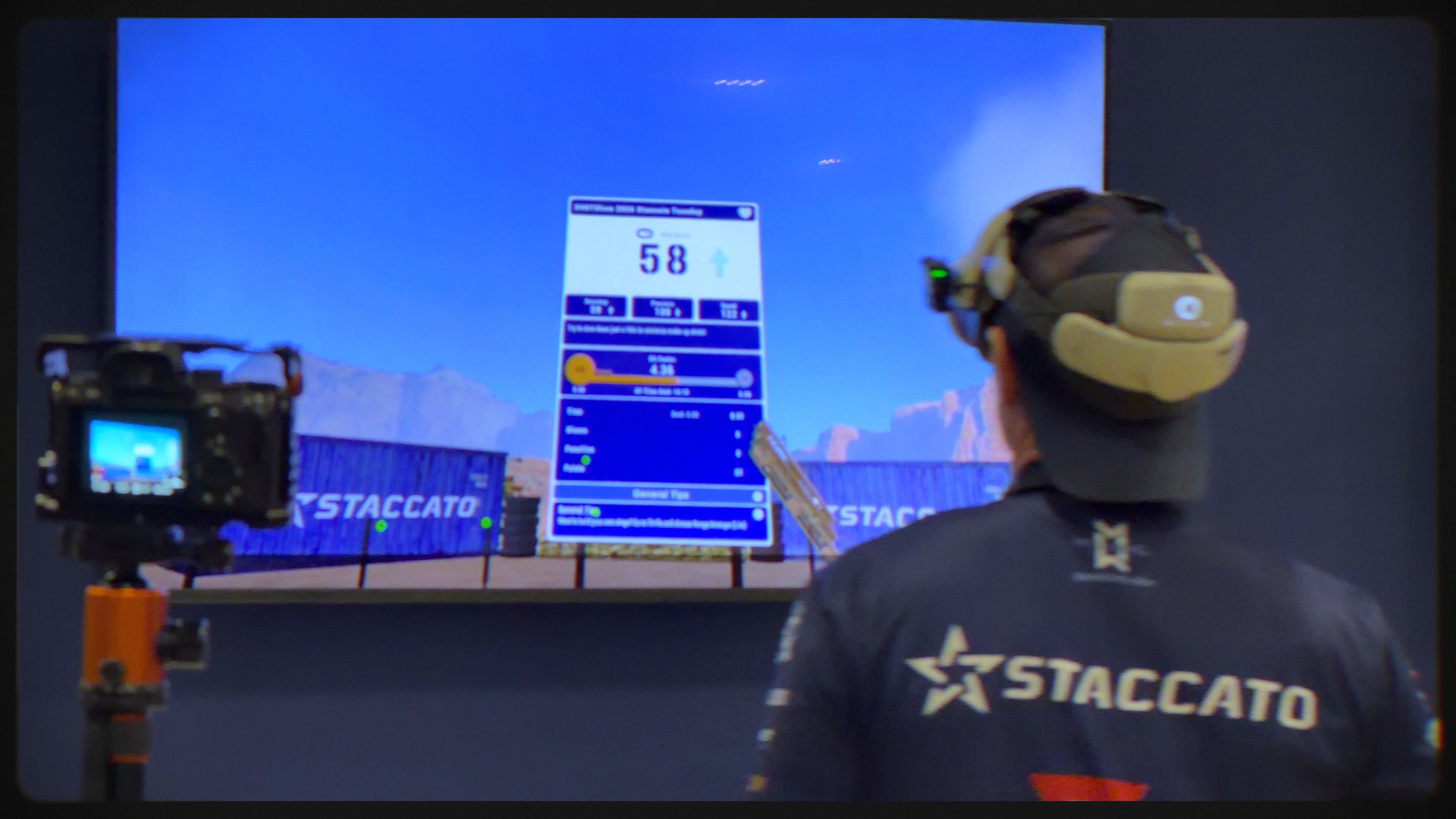 Ace VR virtual shooting booth at Shot Show 2026