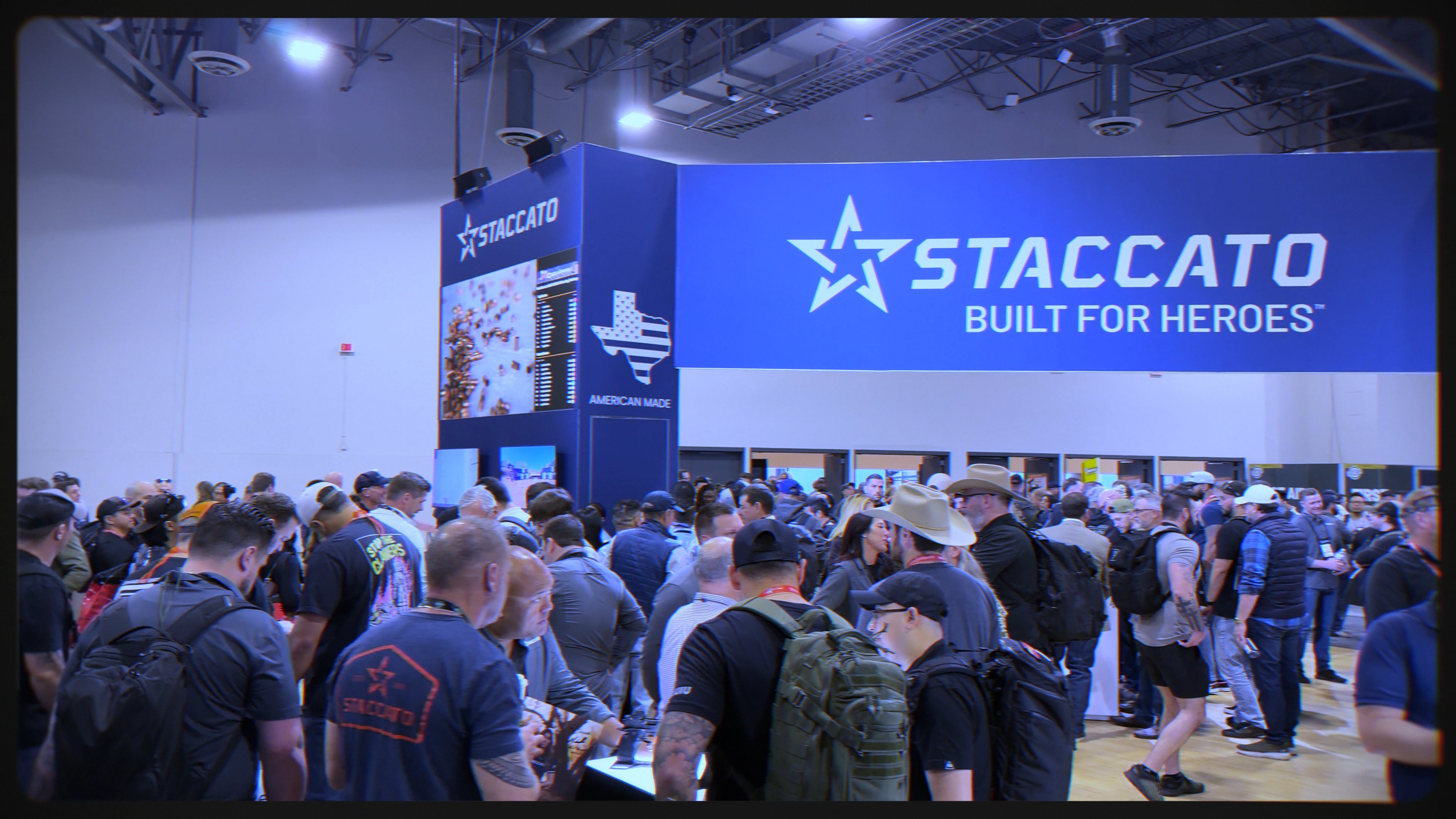 Staccato pistol booth at Shot Show 2026