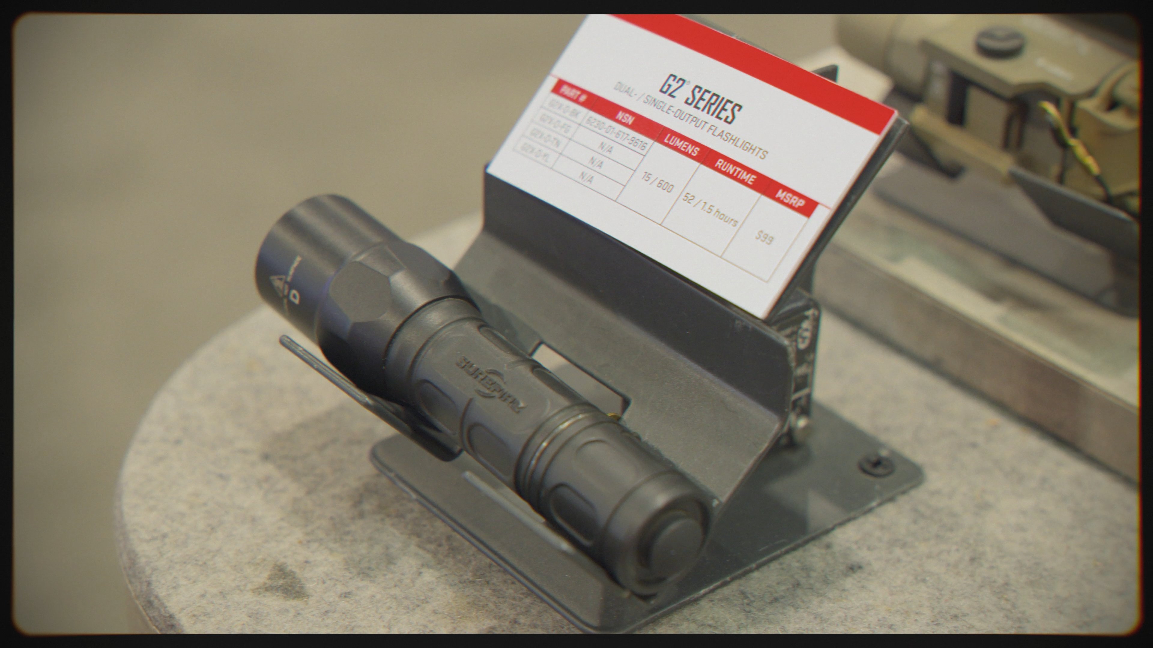 SureFire torches and accessories at Shot Show 2026