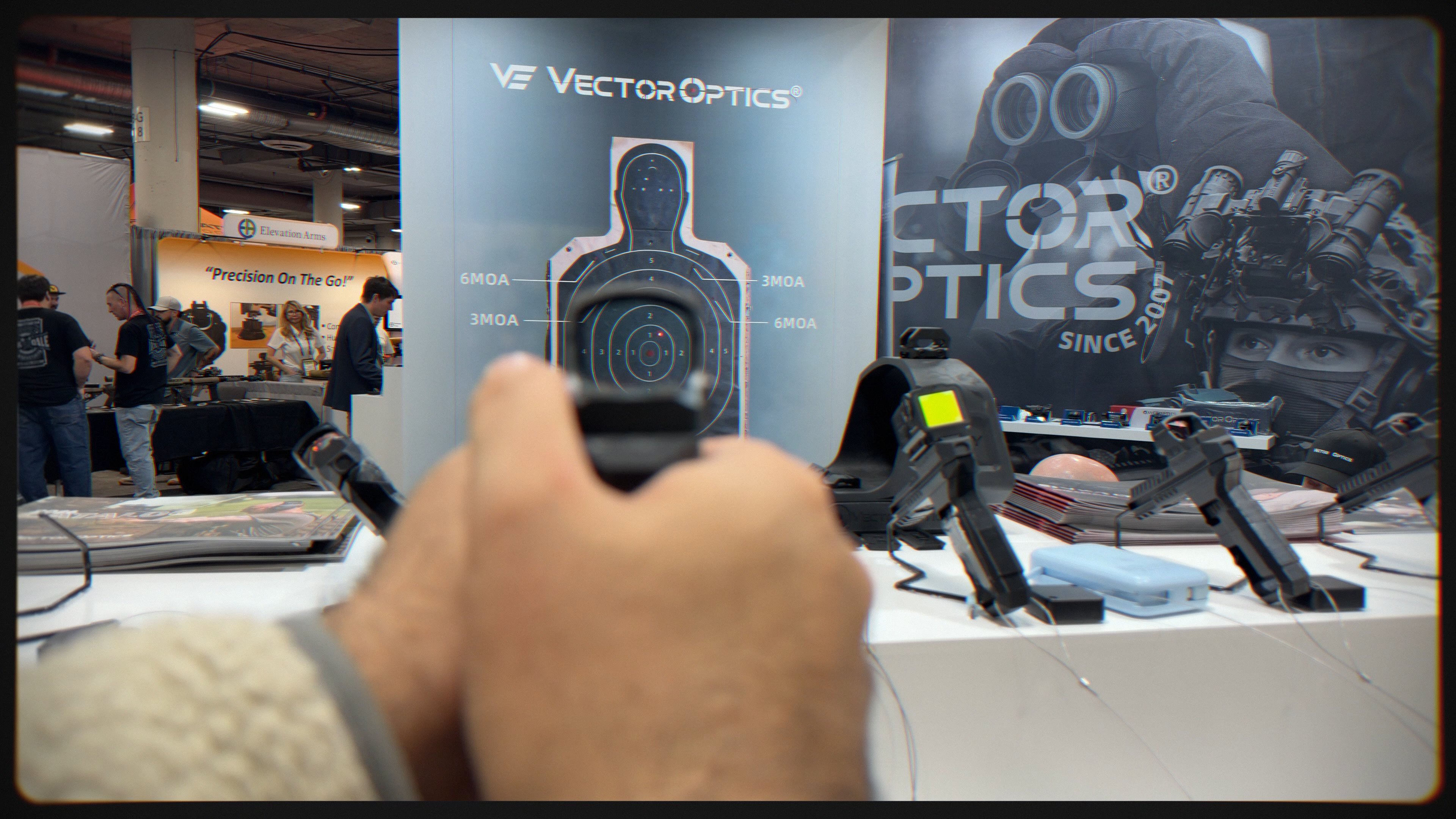 Vector Optics display at Shot Show 2026