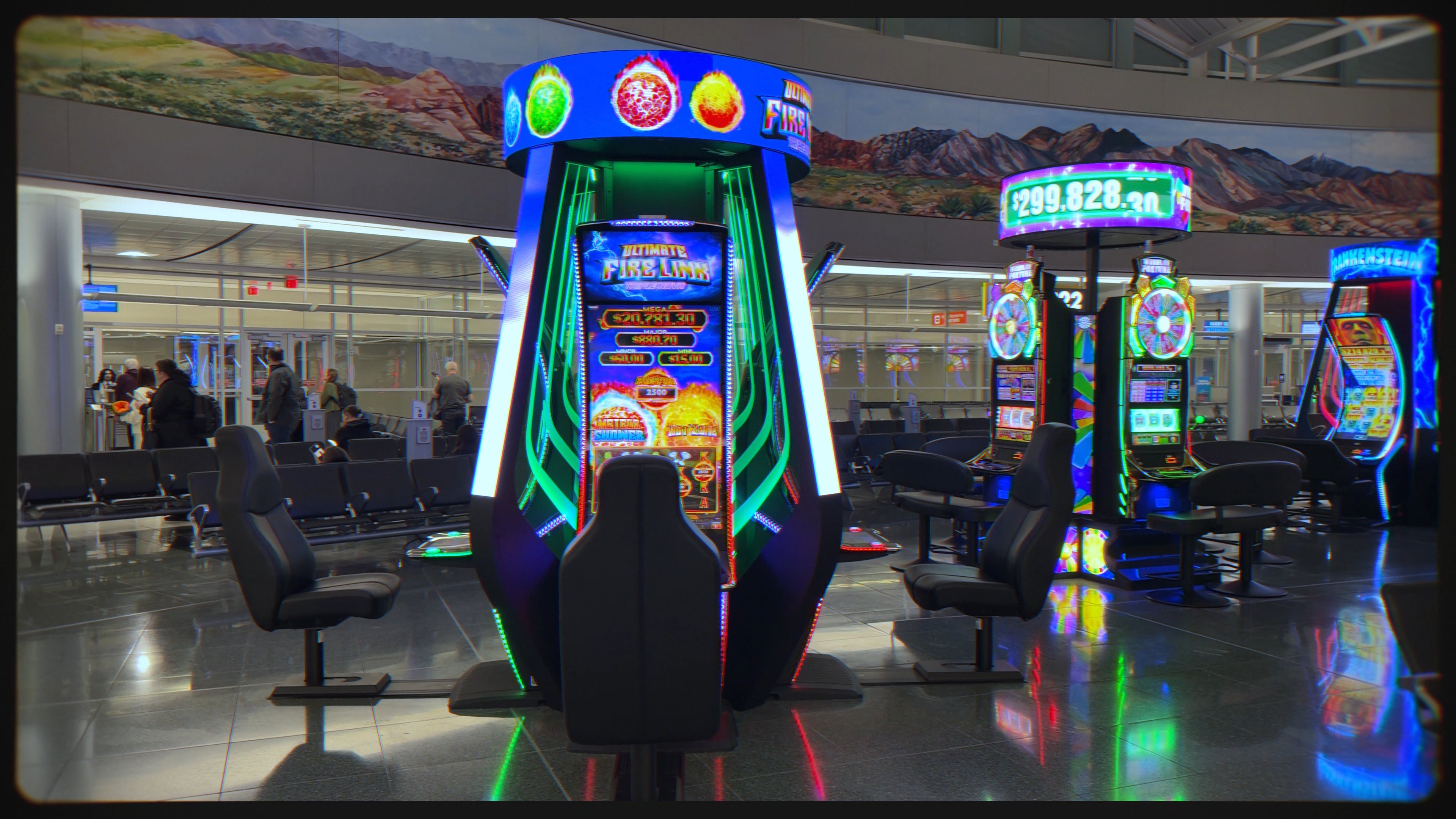 Arriving into Las Vegas after pre-clearance in Dublin