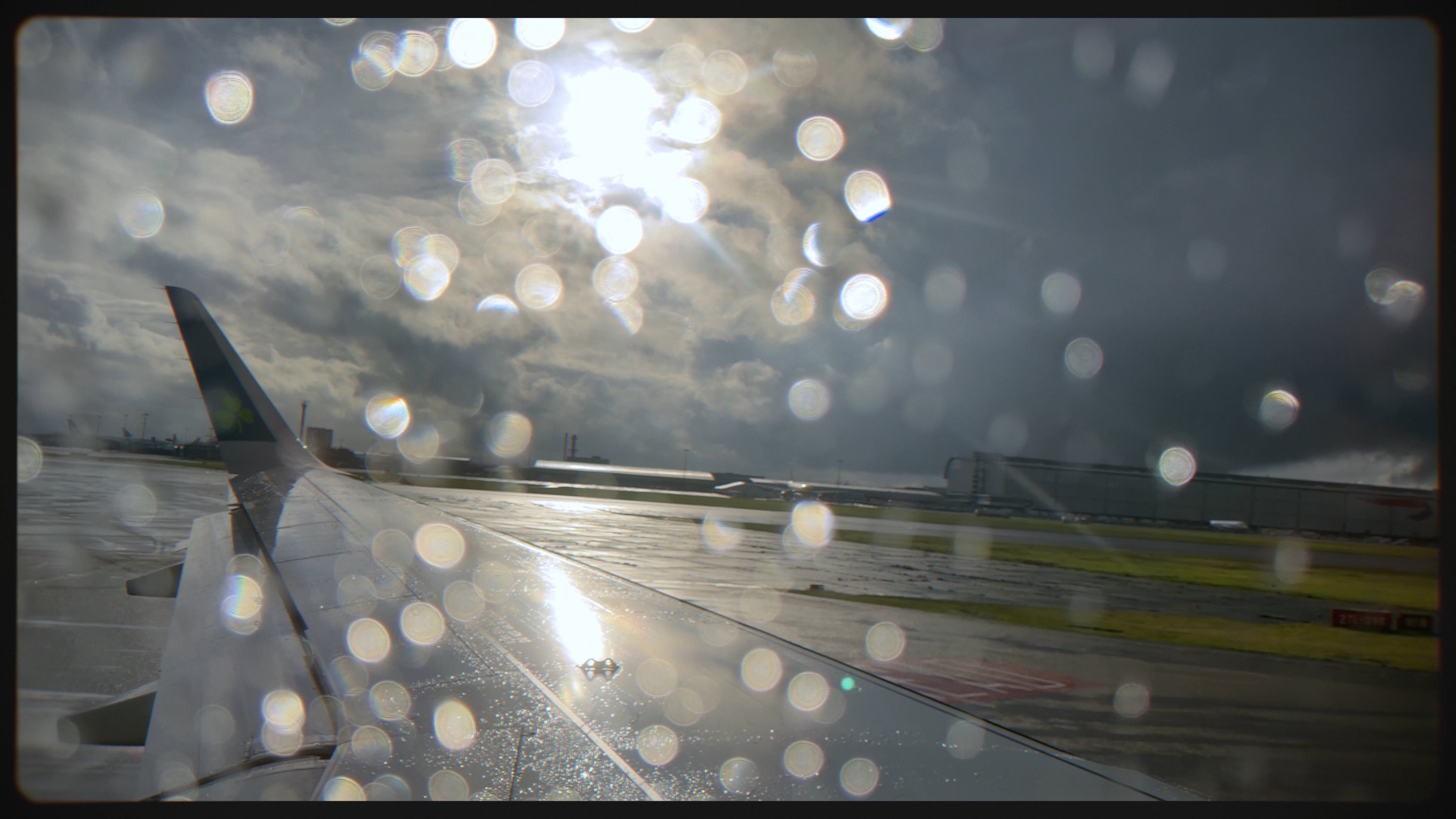 View from the plane on the way to Las Vegas