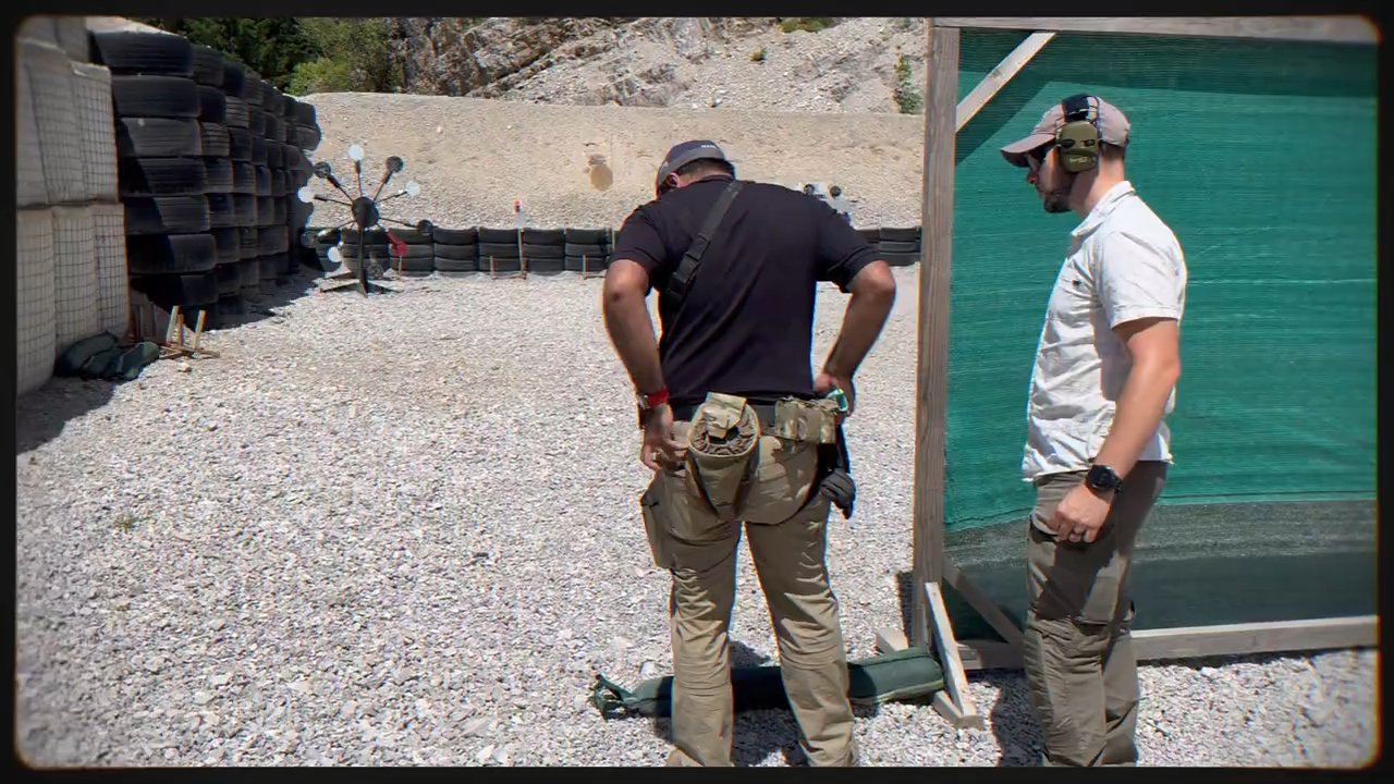 Borrowed equipment from Polar Tactical