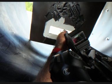 Lynx Brutality 2025 - Shooter engaging target through port