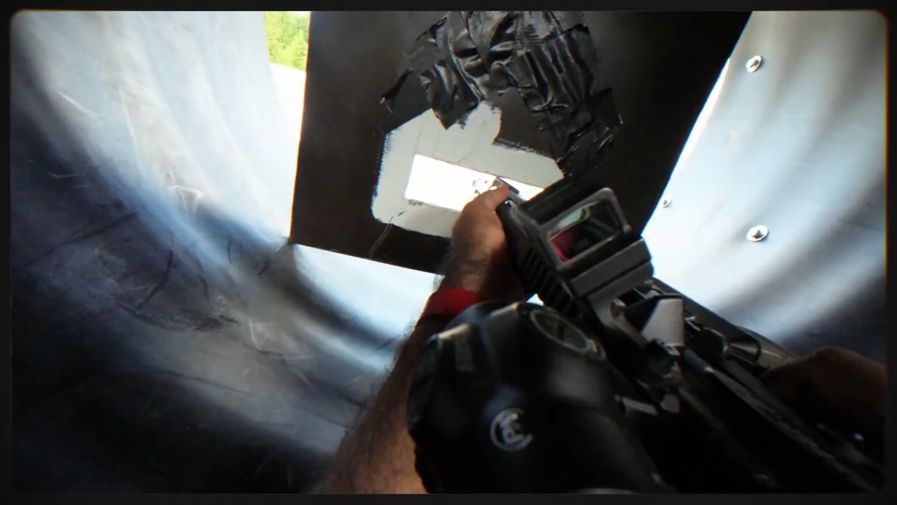 Lynx Brutality 2025 - Shooter engaging target through port